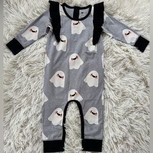 Monica + Andy Halloween Ghost Romper